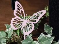 Décoration papillon pour pot de fleurs — photo 1