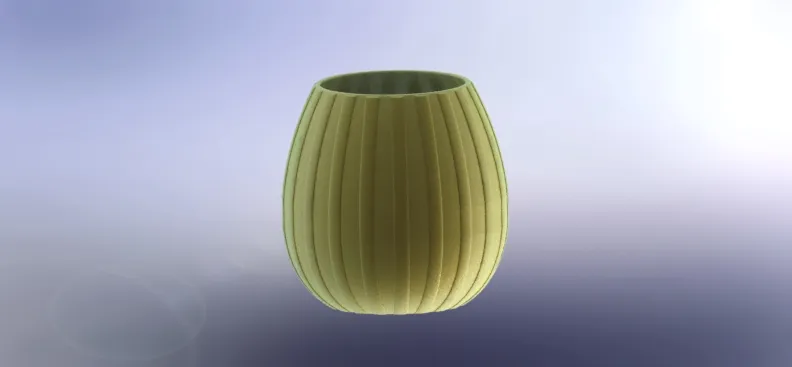 Easter flower pot