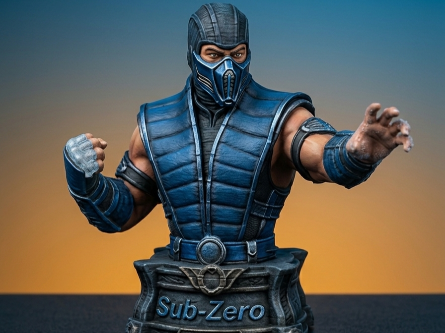 Sub-Zero (Mortal Kombat) – Highly Detailed Bust