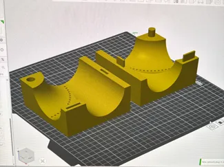 3.5 inch Pipe Cutting Jig for Band Saw