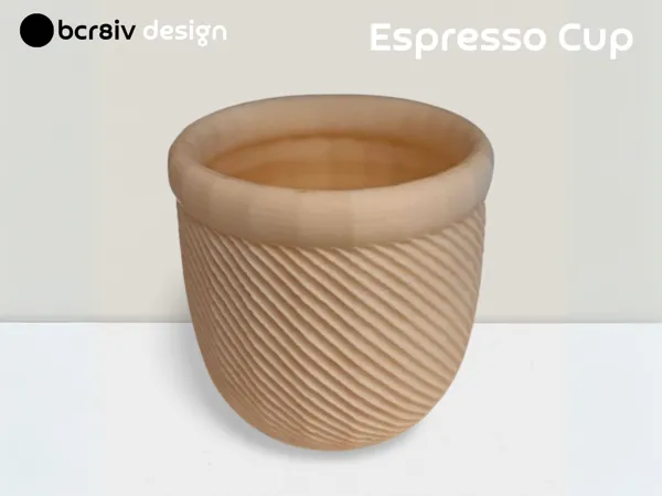 Tasse à espresso texturée