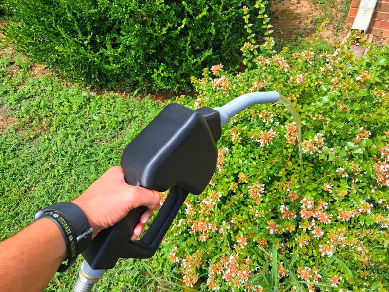 Gas Pump Garden Hose Nozzle