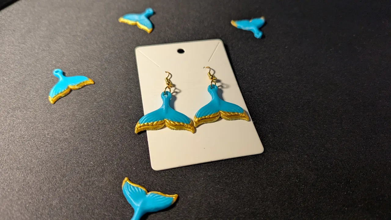 Kujira Whale Tip Earrings view 4