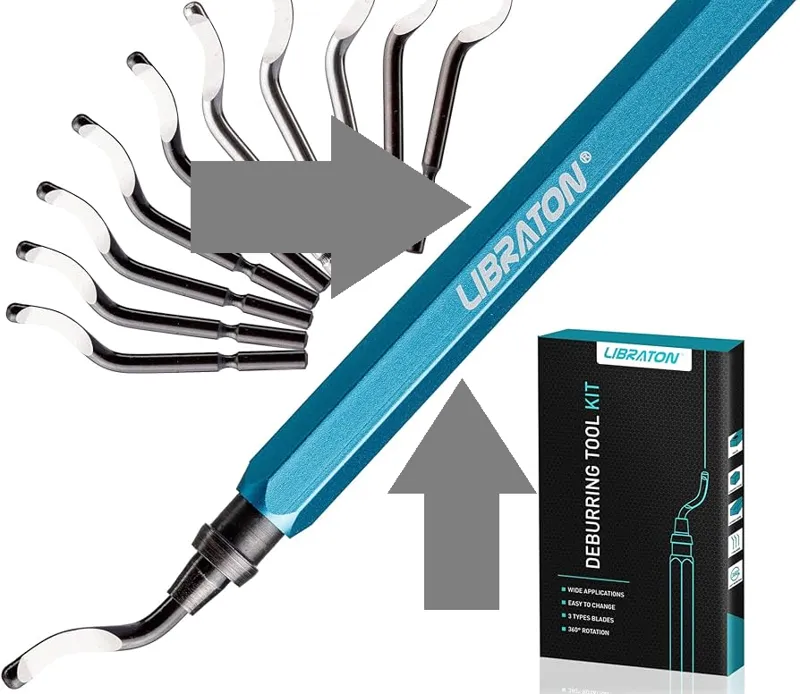Deburring tool handle