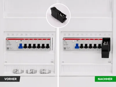 DIN Rail Box for Fuse Inserts