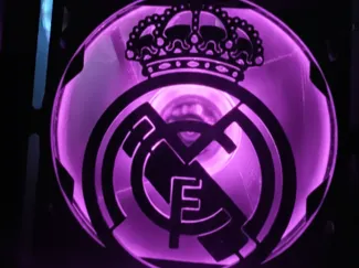 Lüftergitter 120mm Real Madrid 