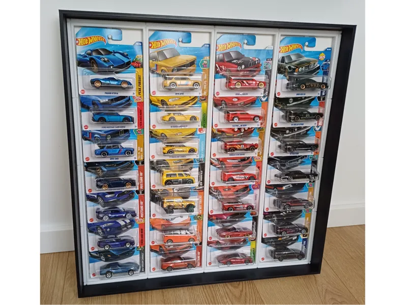 1/64 toy cars display Ikea Sannahed 50x50 Stand