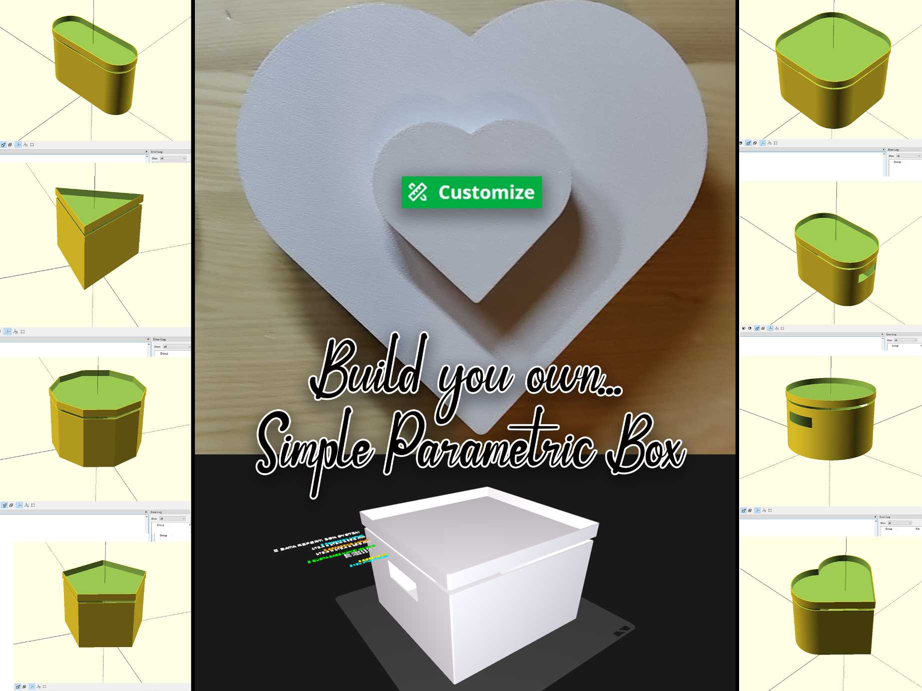 TraLeScatole – Parametric Storage Box Generator