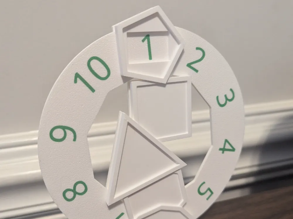 TTRPG Round / Countdown Tracker - Free 3D Print Model - MakerWorld