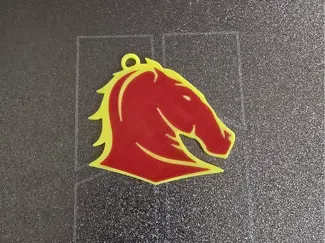 Brisbane Broncos keychain