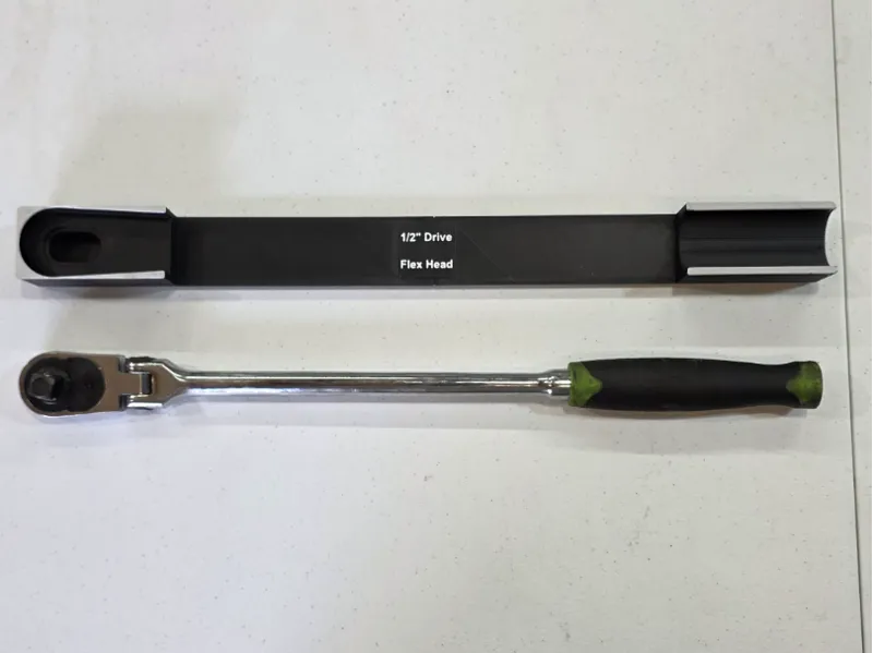 Pittsburgh 1/2 Flex Head Ratchet Holder Gridfinity