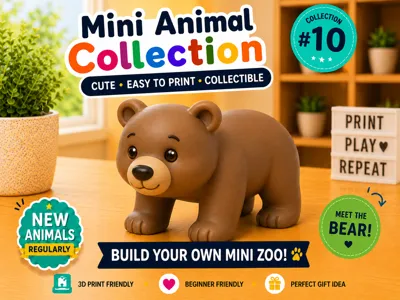 Mini Bear – Mini Animal Collection #10