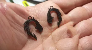 Girl with horse earrings