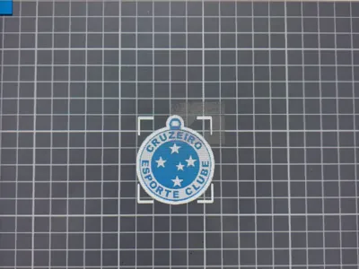 Cruzeiro keychain Lucas name