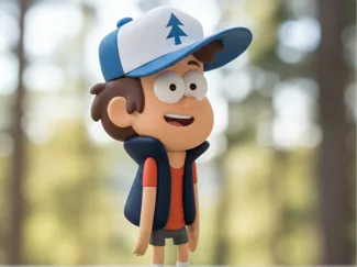 Dipper Pines from Gravity Falls