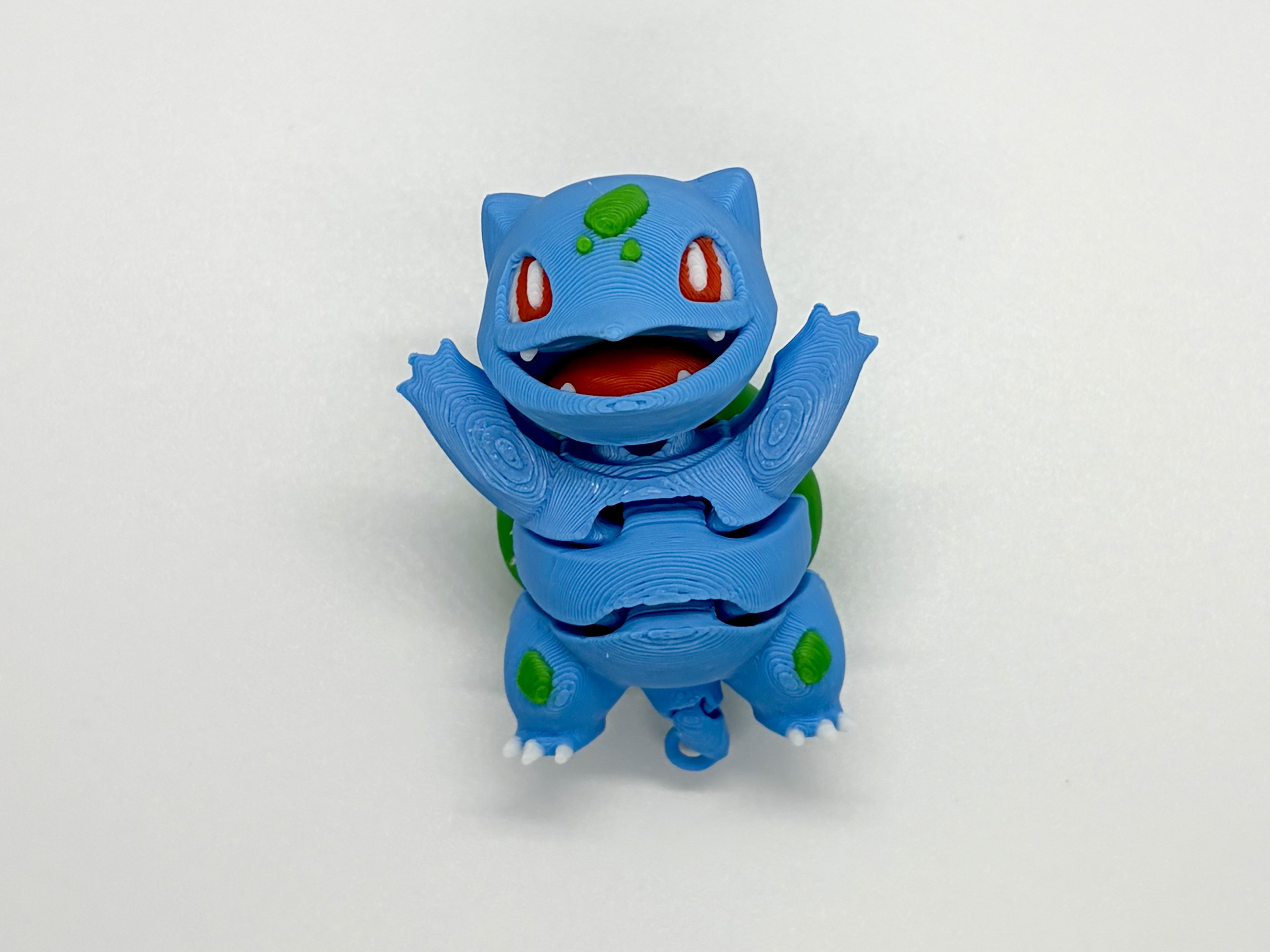 Pokemon Bulbasaur Flexy - articulated Keychain - 1