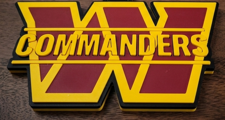 Miniatura 2 do modelo 3D Washington Commanders Hype Chain