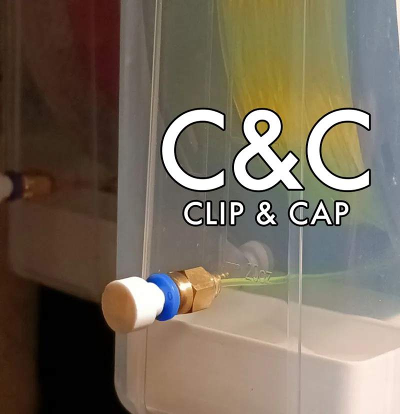 Clip & Cap for Filament inside the bunker