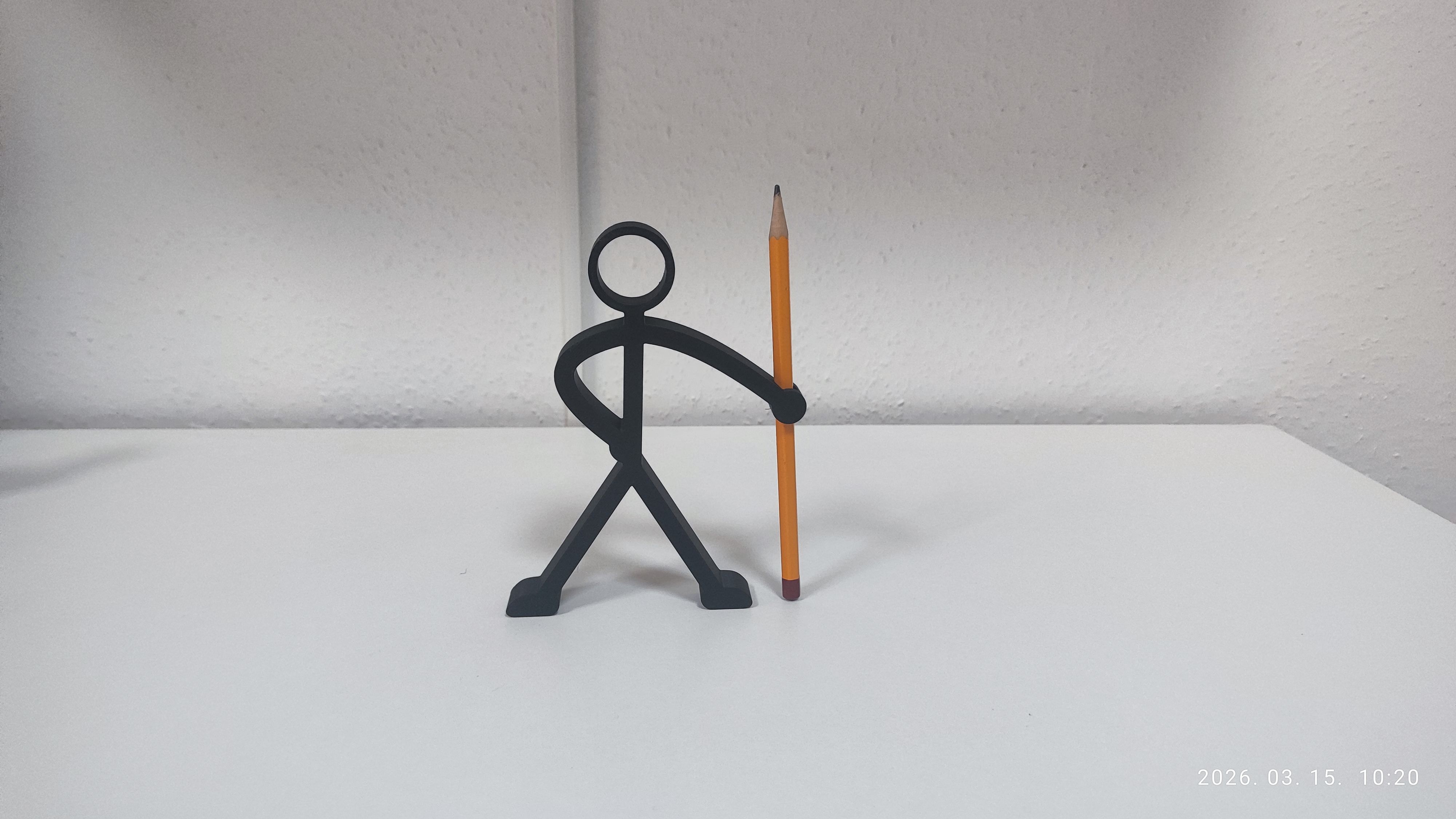 Stick Figure Pencil Holder Spearman