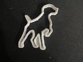 German Shorthaired Pointer cookie cutter