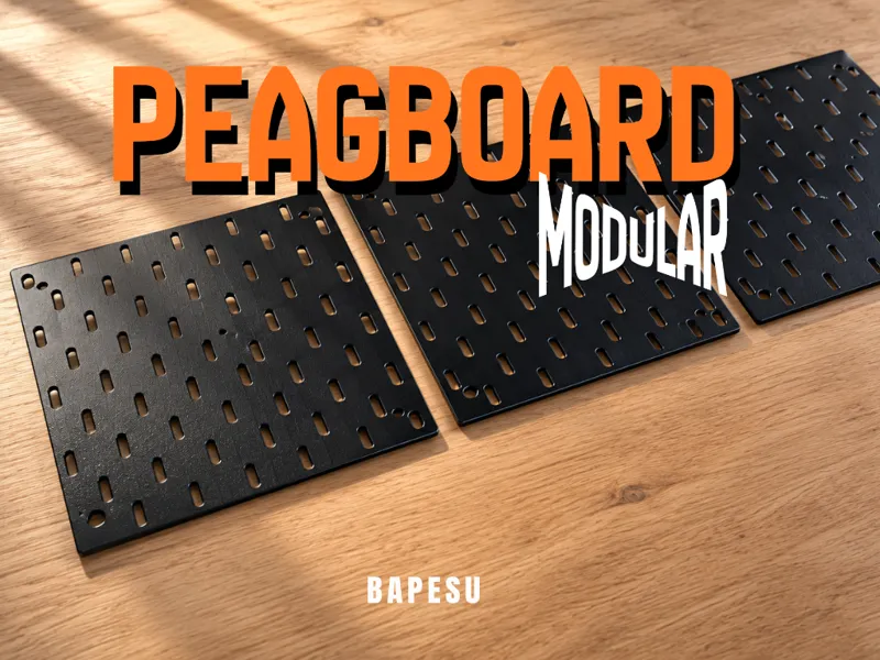 Modular Pegboard Panel