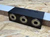 3 holes, 32mm spacing, 8mm drill bit, 18mm board, 0.05 fit