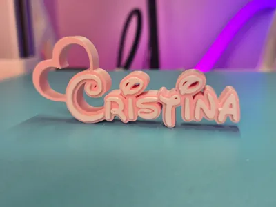 Cristina portachiavi keychain