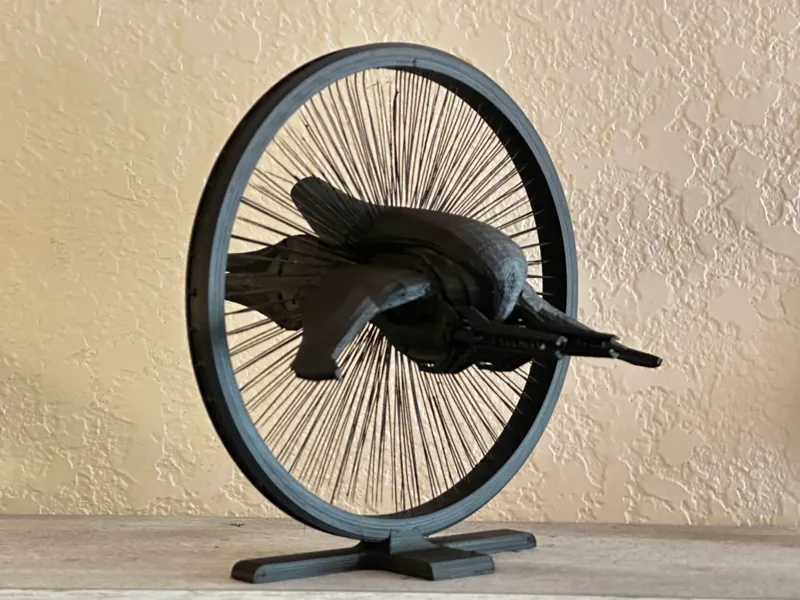 Halo Space Banshee String Art Circular Strings