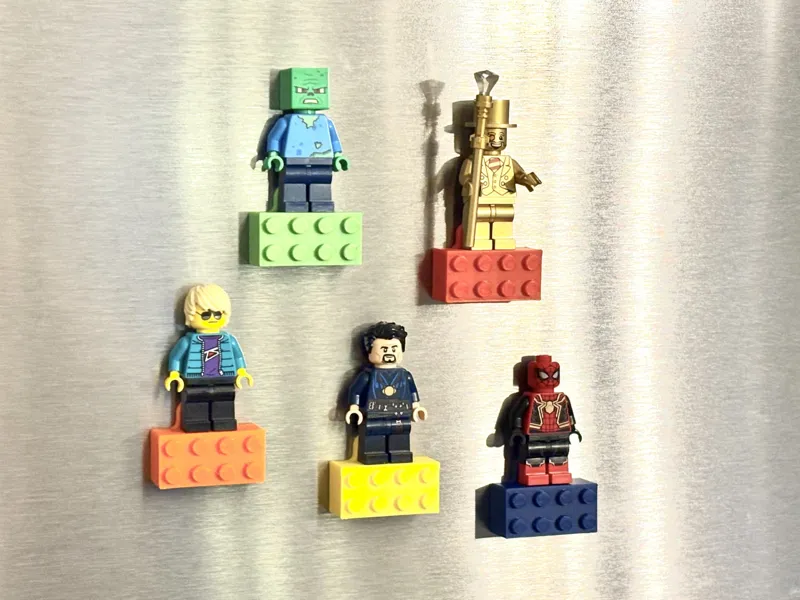 Magnetic Minifigure Display Stand