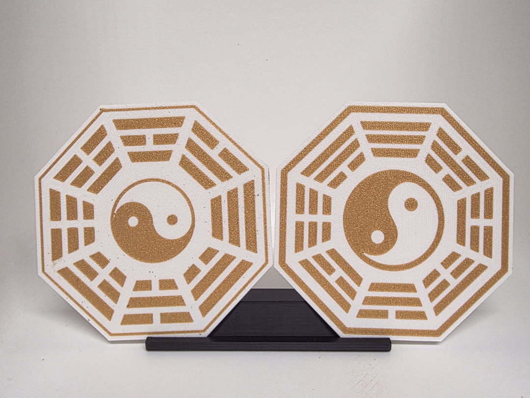 x2 Ying Yang Coasters