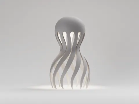 Octopus Lamp - Bambu kit