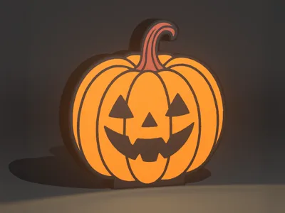 Halloween Pumpkin LED Lamp 