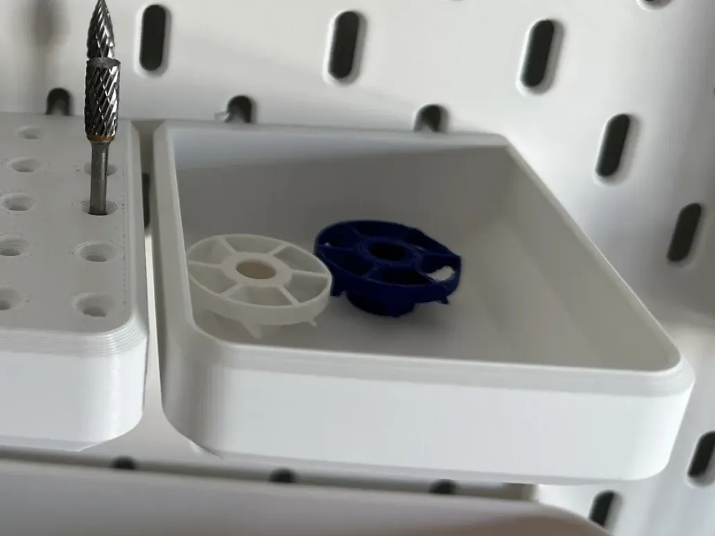 Boîte de rangement pour panneau perforé Skådis