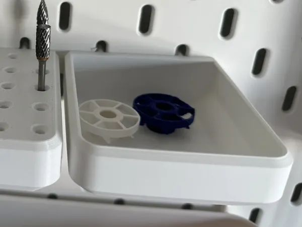 Boîte de rangement pour panneau perforé Skådis