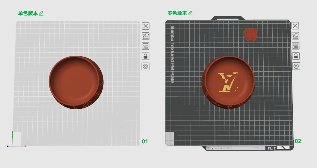 Miniatura 3 do modelo 3D 大牌宠物碗/大号和小号