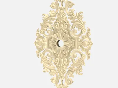 Victorian Ceiling Light Decor 