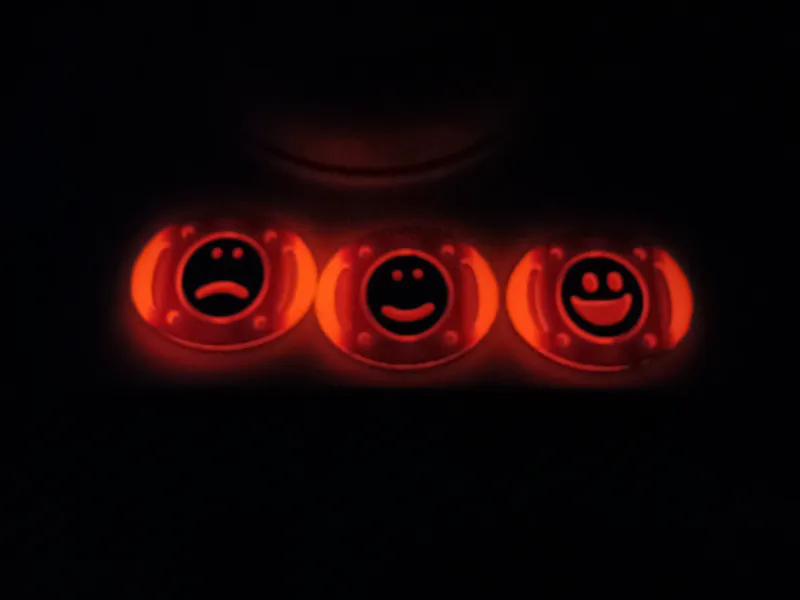Glow In The Dark - Faces Fidget - Customize Yours 