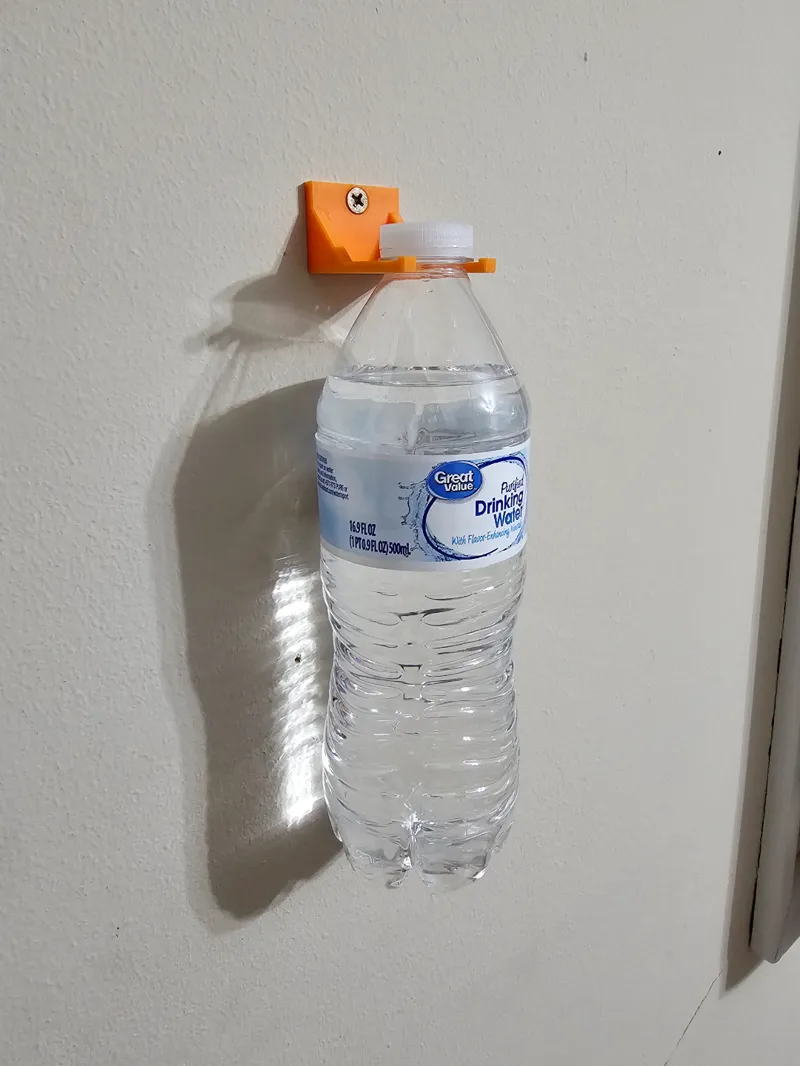 Wall Mounted Water Bottle Hanger