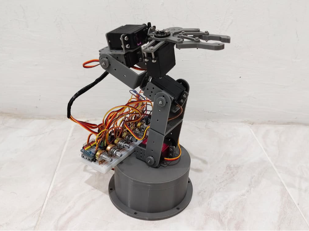 5DOF Robot Arm [Invers Kinematics]