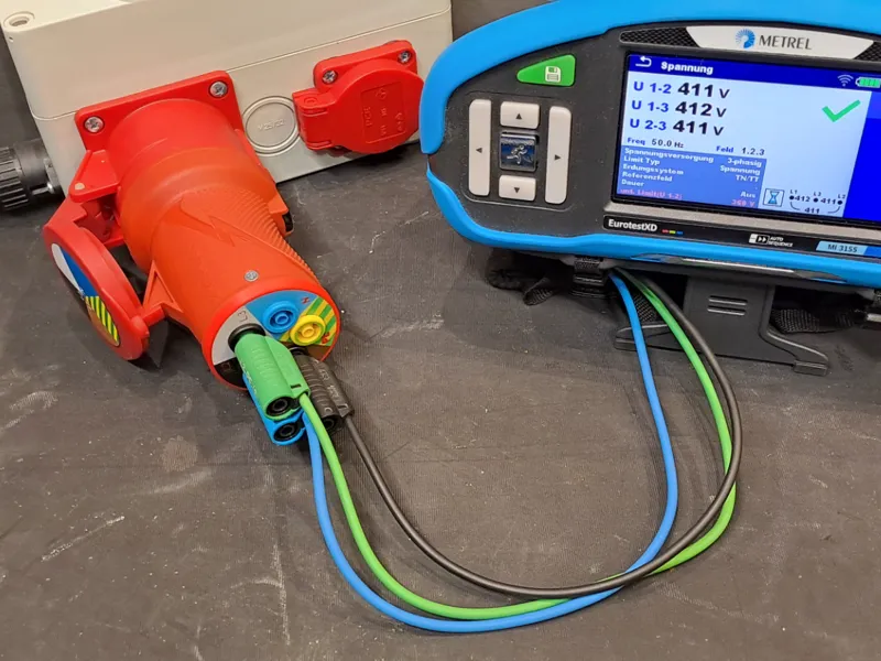 Messadapter CEE 16A/32A