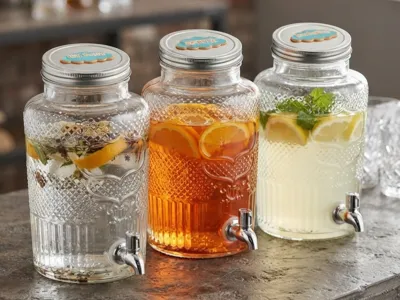 spritz gin tonic non-alcoholic jug label 