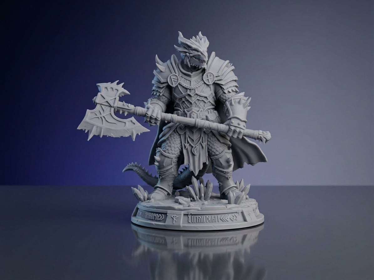 Gorrath "The Icebound Dread" - Dragonborn