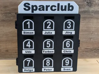 Sparclub Kasten Kneipe (Spardose)