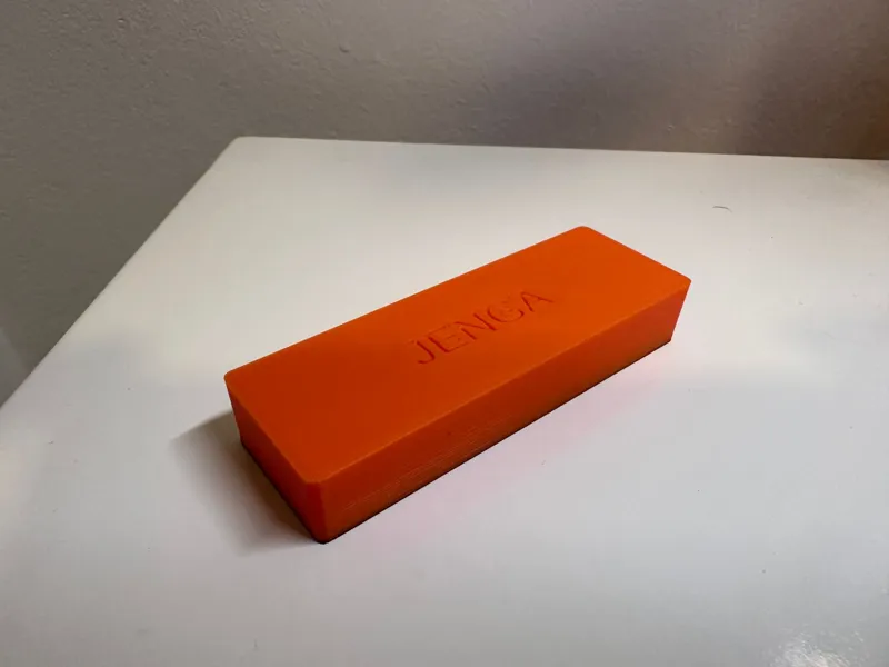 Customizable Jenga Tiles with Engraved Text