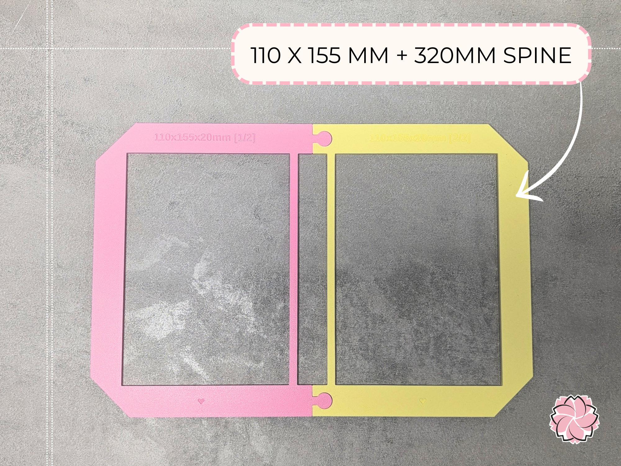 Miniatura 1 do modelo 3D Parametric Bookbinding Cover Template
