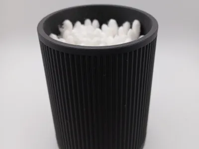 Japandi Cotton Swab Holder