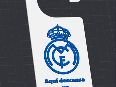 Real Madrid Door Hanger