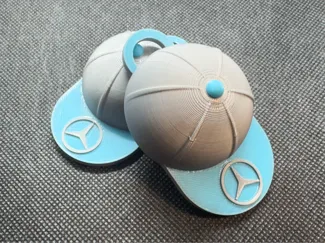 Mercedes Formula1 F1 Cap Keychain