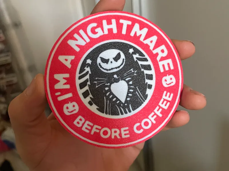 Nightmare before christmas Coaster