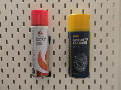 Ikea Skadis Pegboard Can Holder Magnet